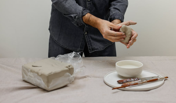 Clay Sculpting For Relaxation and Stress Relief