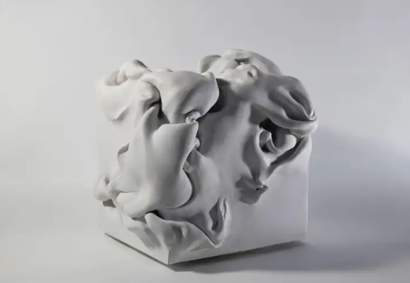 Sculpting Abstract Forms From Clay