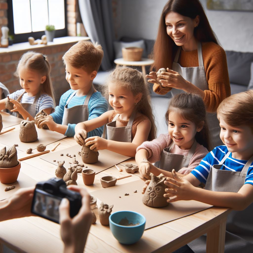 Sculpting With Clay For Promoting Creativity And Self-Expression In Children