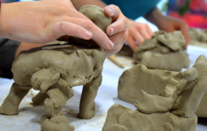 Transferring 2D Images To 3D Clay Sculptures