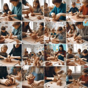 Exploring Promoting Clay Sculpting Workshops in Schools