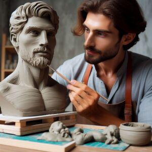 sculpting clay busts techniques