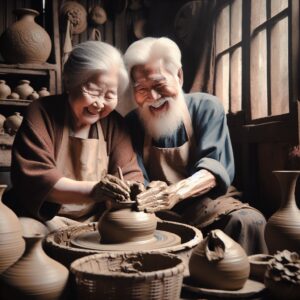 sculpting with clay for enhancing cognitive function and memory in older adults