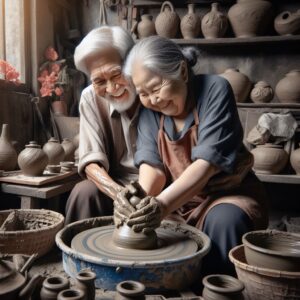 sculpting with clay for enhancing cognitive function and memory in older adults